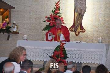 Misa y procesión en El Ejido de Telde/Francisco Javier Santana.